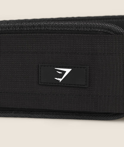 Gymshark Velcro Weightlifting Belt Black