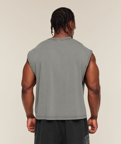 Gymshark Vintage Legacy Tank Ash Grey