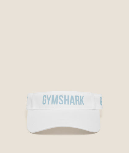 Women's Gymshark Visor White