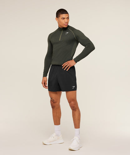 Gymshark Vital 1/4 Zip Core Olive