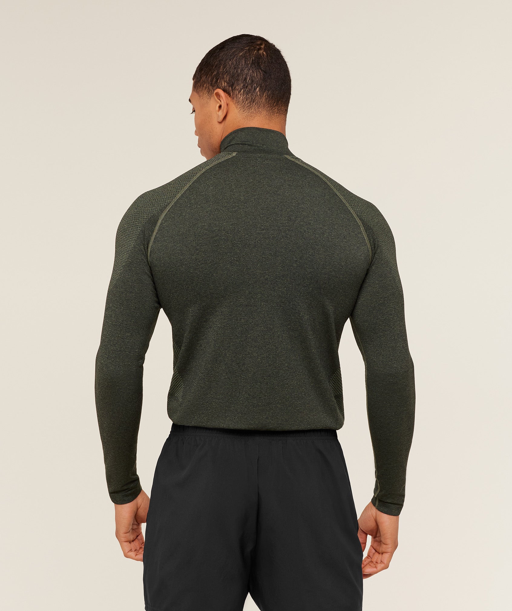 Gymshark Vital 1/4 Zip Core Olive