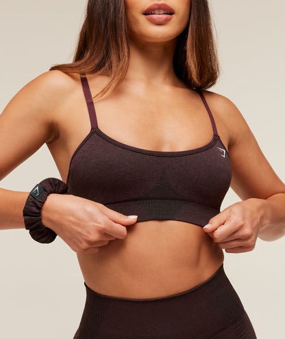 Women's Gymshark Vital Scrunchie Rich Maroon