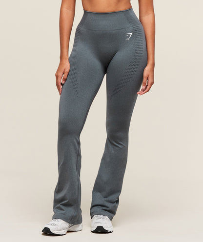 Women's Gymshark Vital Soft Flared Leggings Strong Grey
