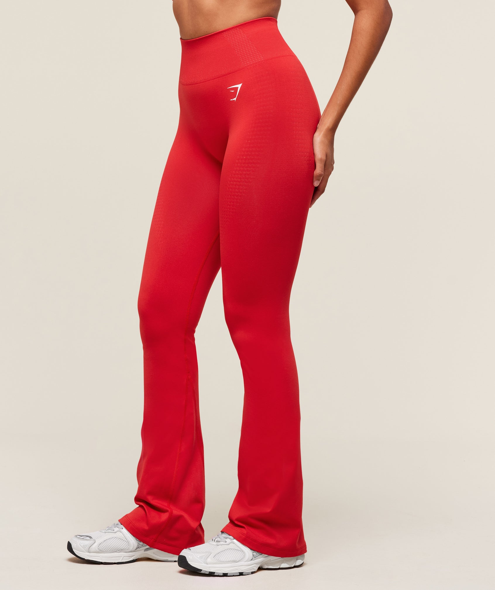 Women's Gymshark Vital Soft Flared Legging Velocity Red