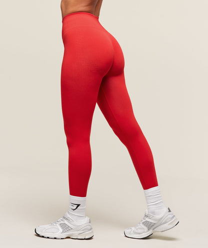 Women's Gymshark Vital Soft Legging Velocity Red