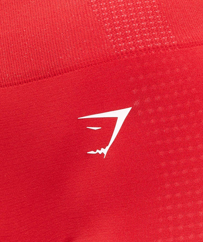 Women's Gymshark Vital Soft Short Velocity Red