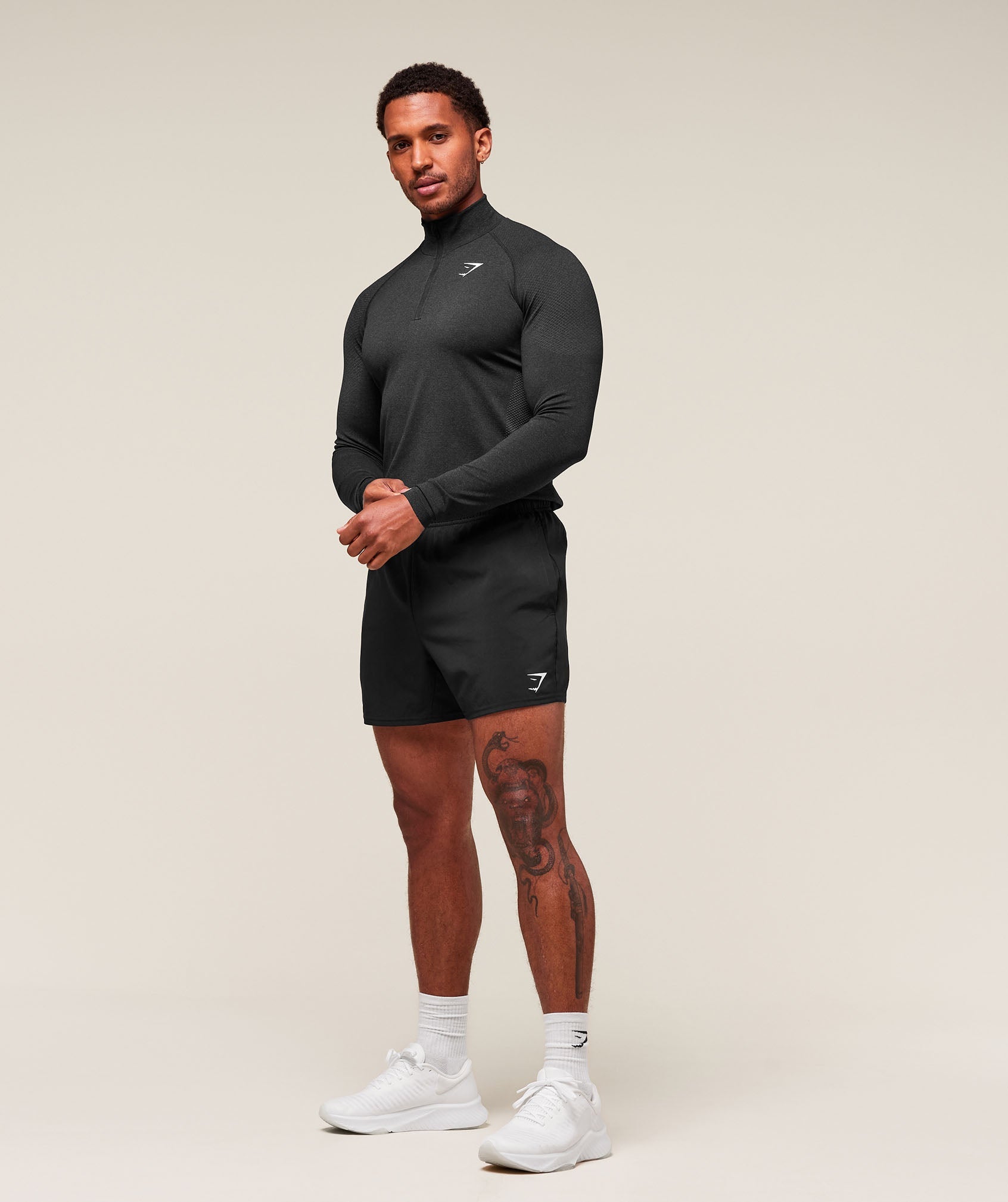 Gymshark Vital 1/4 Zip Black