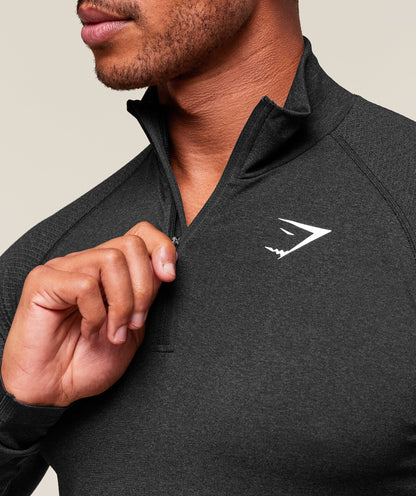 Gymshark Vital 1/4 Zip Black