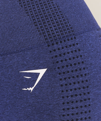 Women's Gymshark Vital Seamless 2.0 Leggings Cobalt Purple Marl