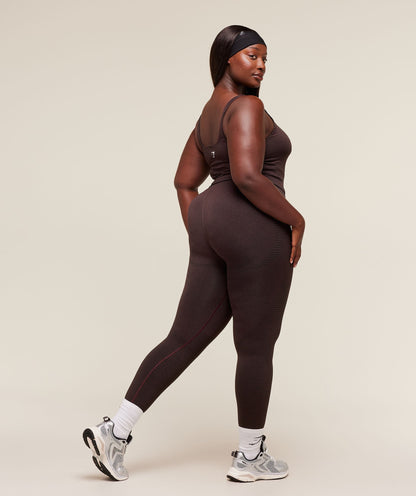Women's Gymshark Vital Regular Leggings Rich Maroon