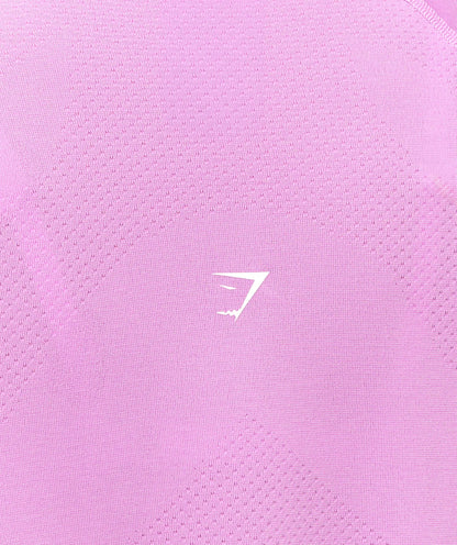 Women's Gymshark Vital Light Long Sleeve Top Sour Pink Marl