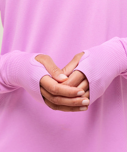 Women's Gymshark Vital Light Long Sleeve Top Sour Pink Marl
