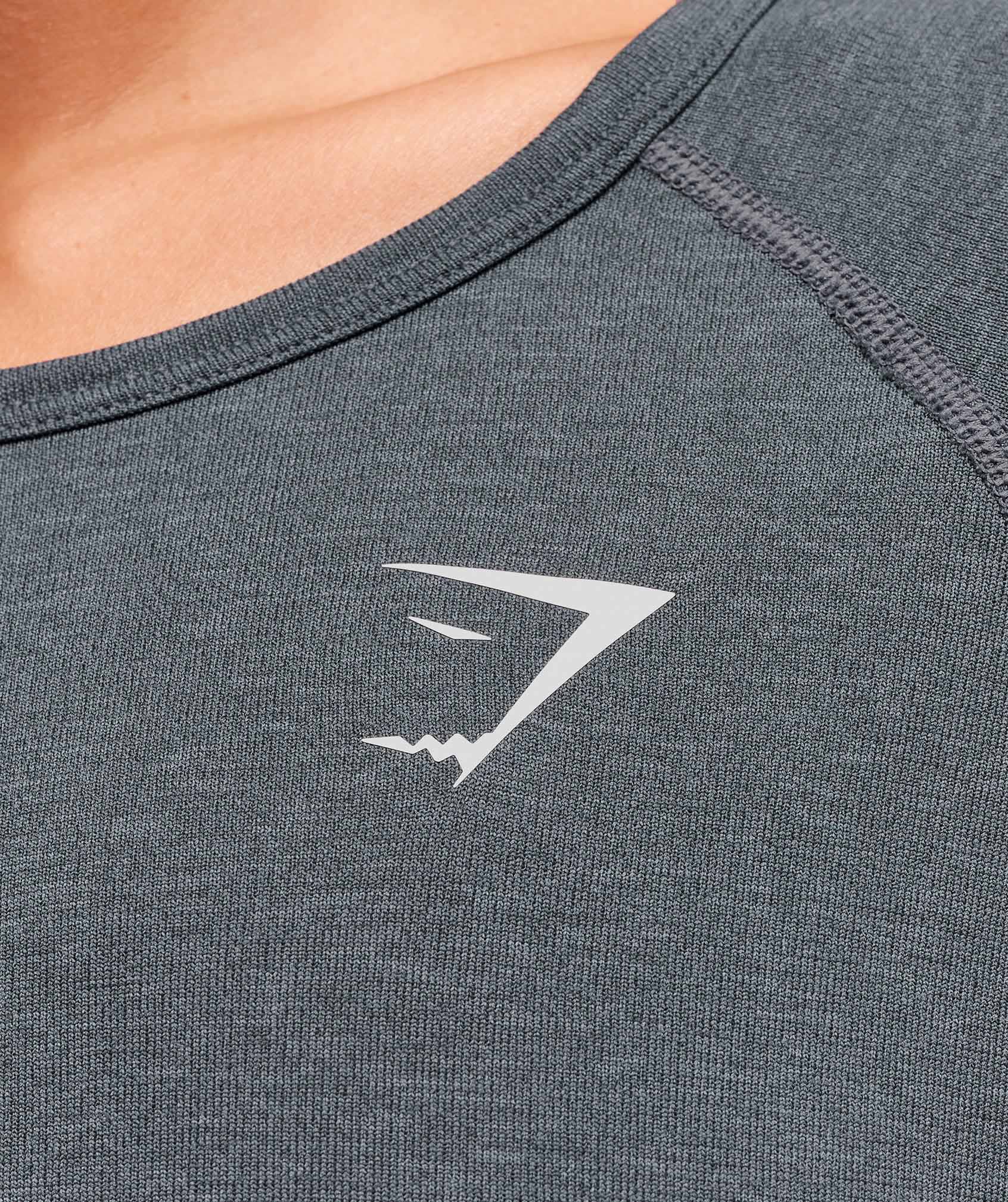 Women's Gymshark Vital Light Long Sleeve Top Strong Grey