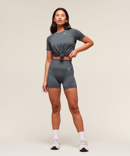 Women's Gymshark Vital Light T-Shirt Strong Grey