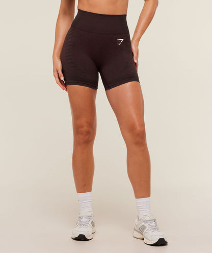 Women's Gymshark Vital Shorts Rich Maroon