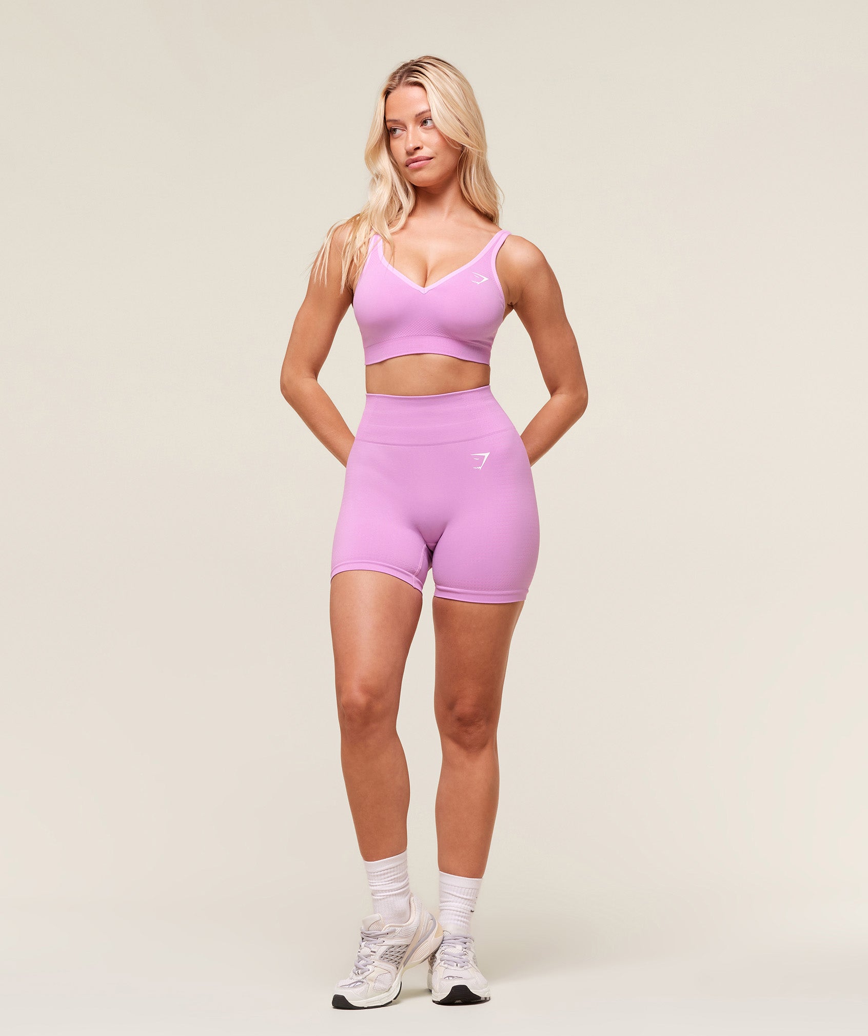 Women's Gymshark Vital Shorts Sour Pink