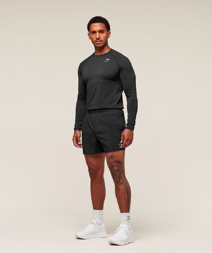 Gymshark Vital Long Sleeve T-Shirt Black