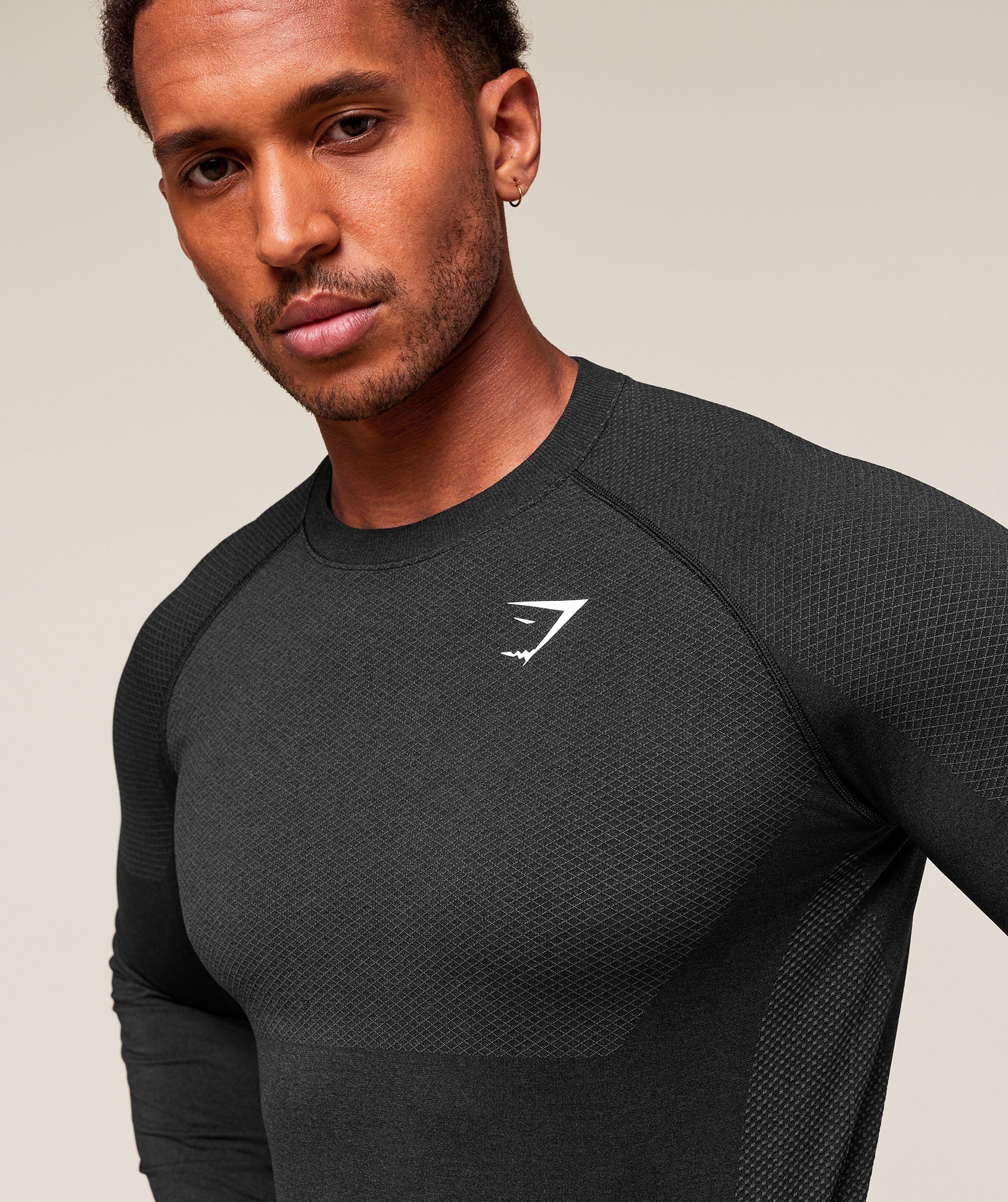 Gymshark Vital Long Sleeve T-Shirt Black