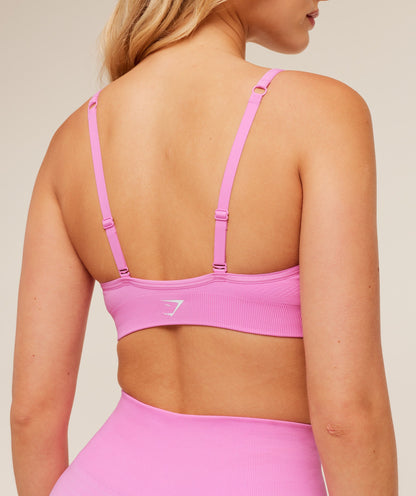 Women's Gymshark Vital Sports Bra Focus Pink
