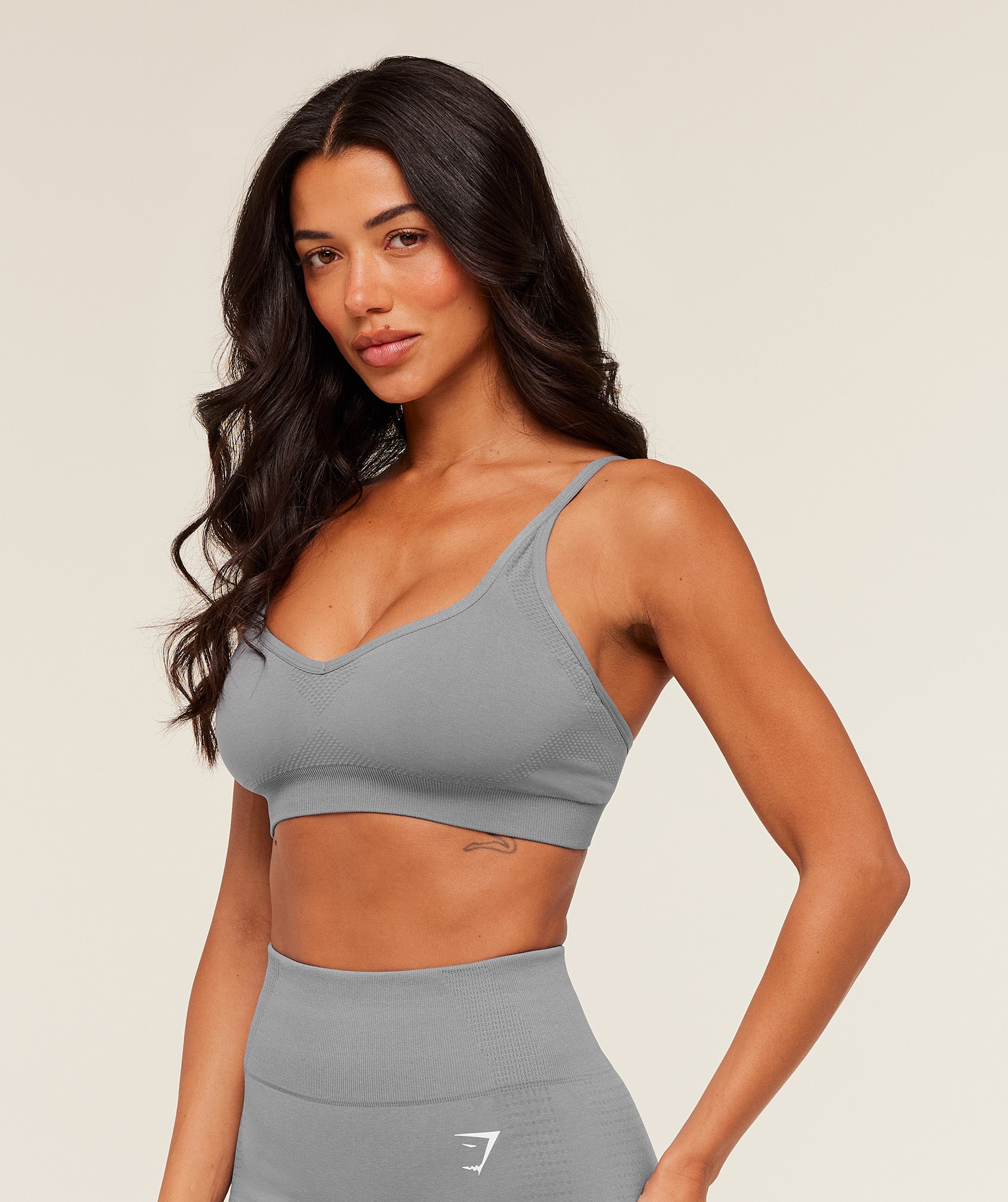 Women's Gymshark Vital Sports Bra Gs Medium Grey