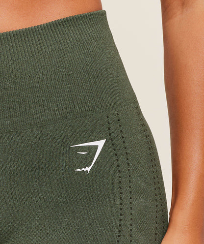 Women's Gymshark Vital Warm Leggings Base Green