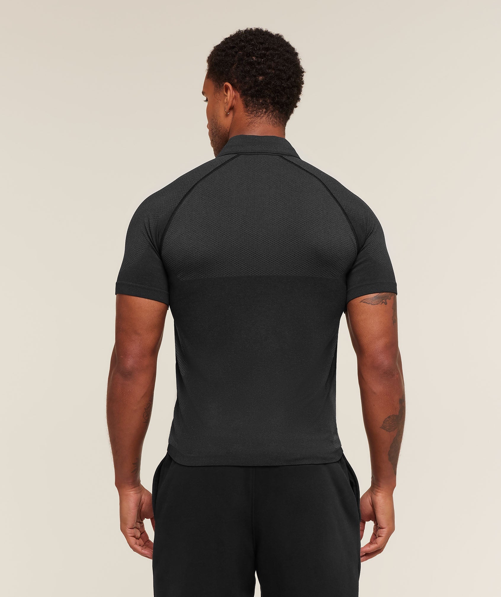 Gymshark Vital Polo Black