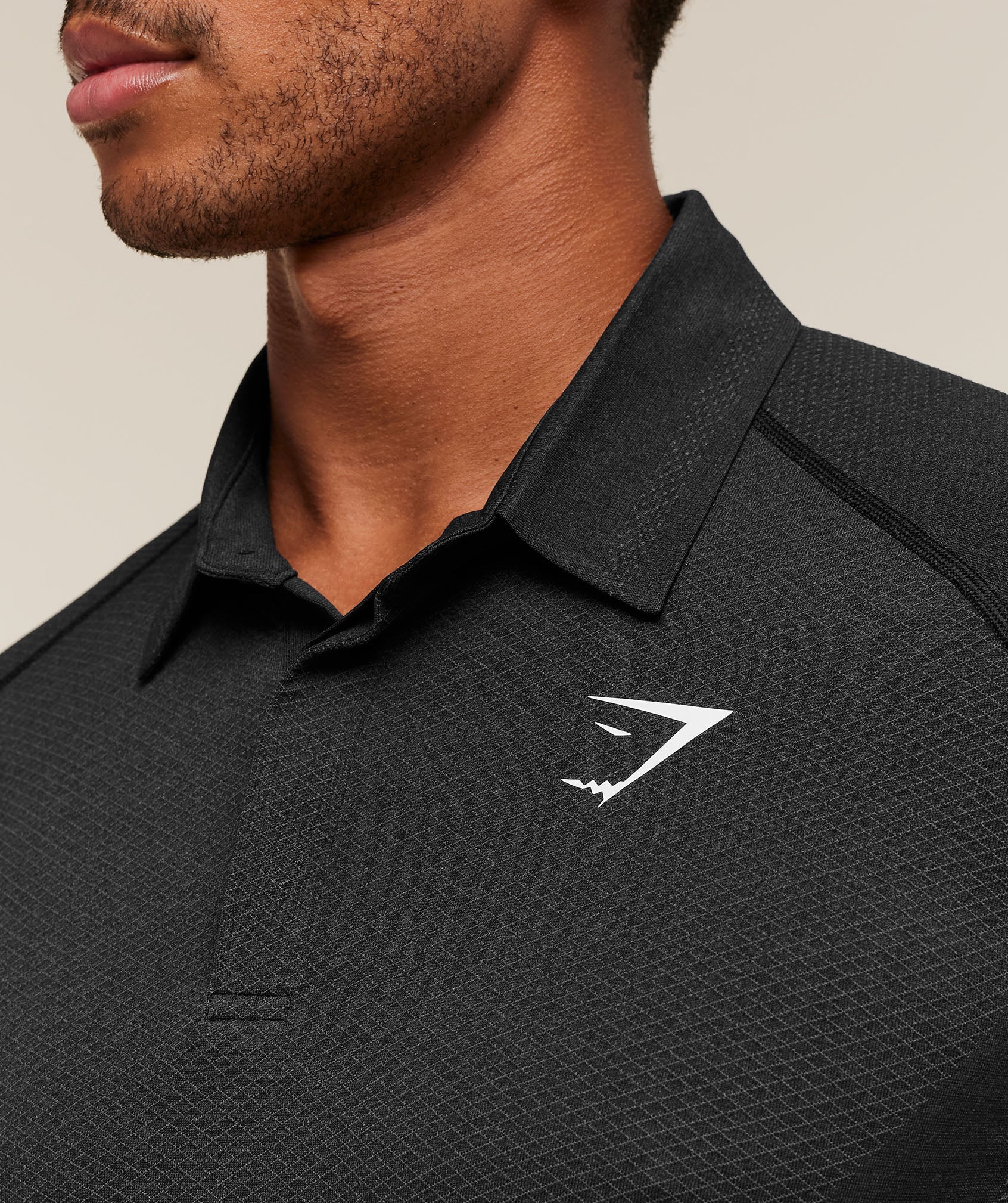 Gymshark Vital Polo Black
