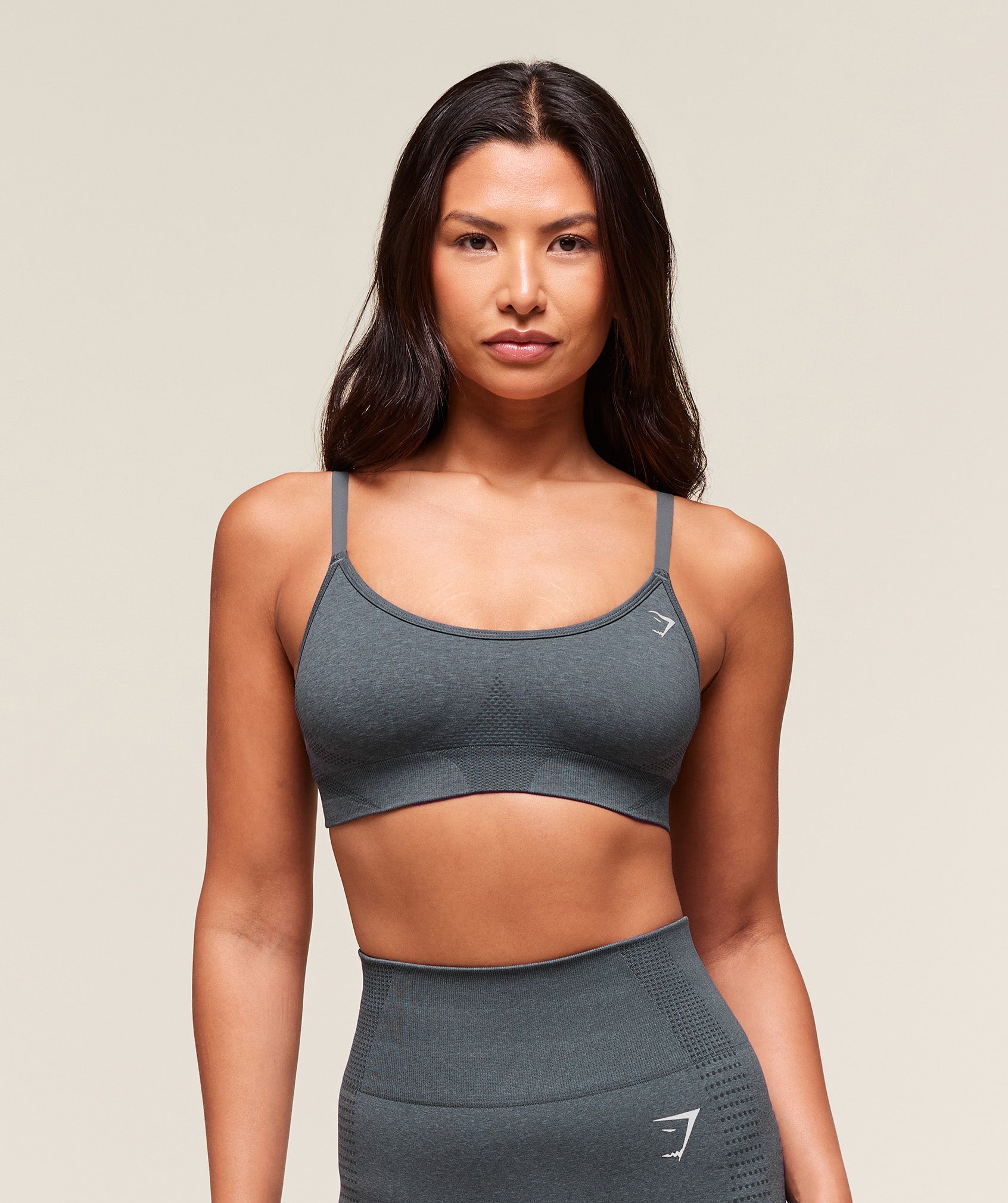 Women's Gymshark Vital Sports Bra Strong Grey Marl