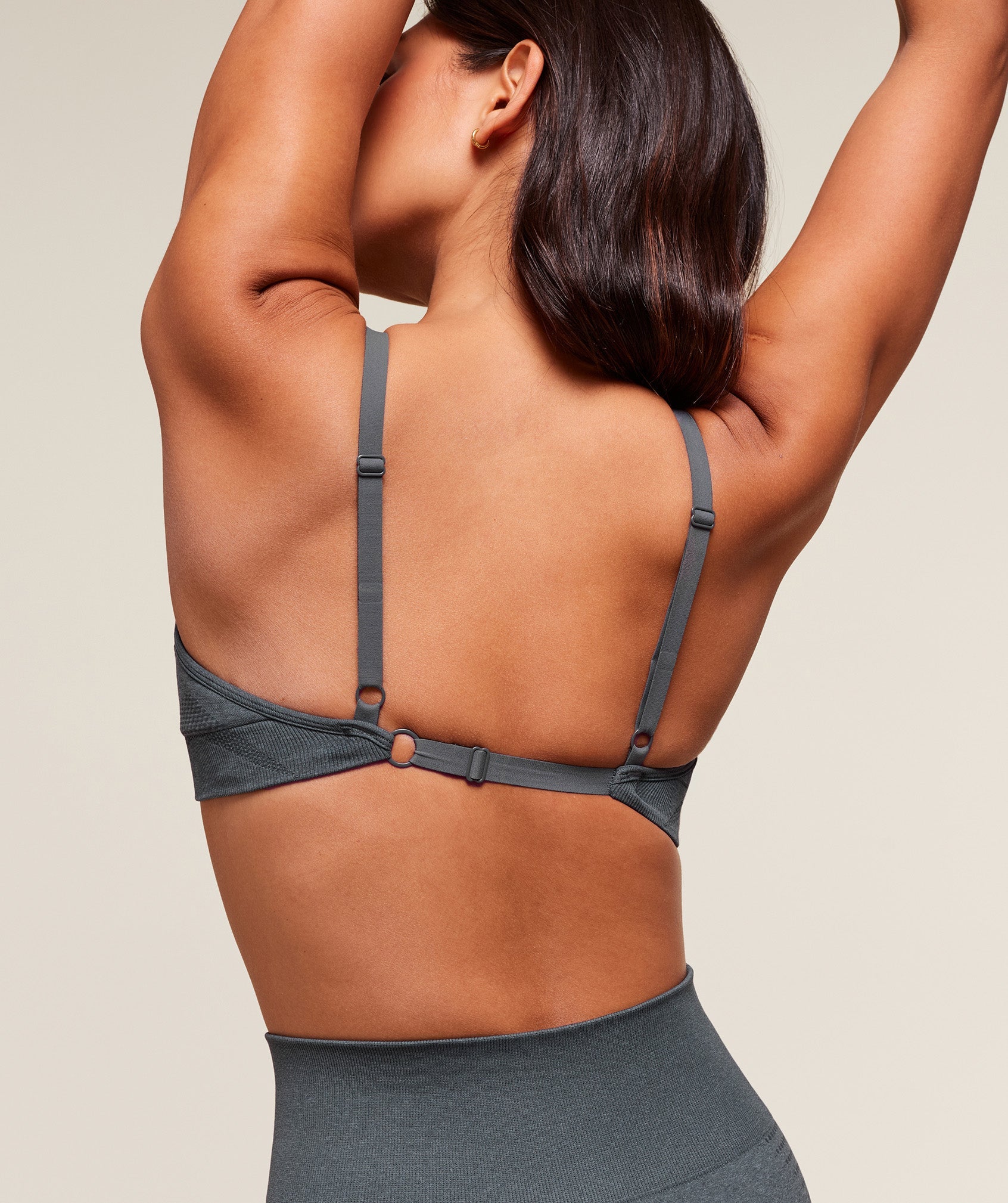 Women's Gymshark Vital Sports Bra Strong Grey Marl