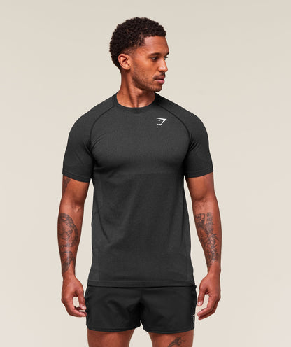 Gymshark Vital Seamless T-Shirt Black