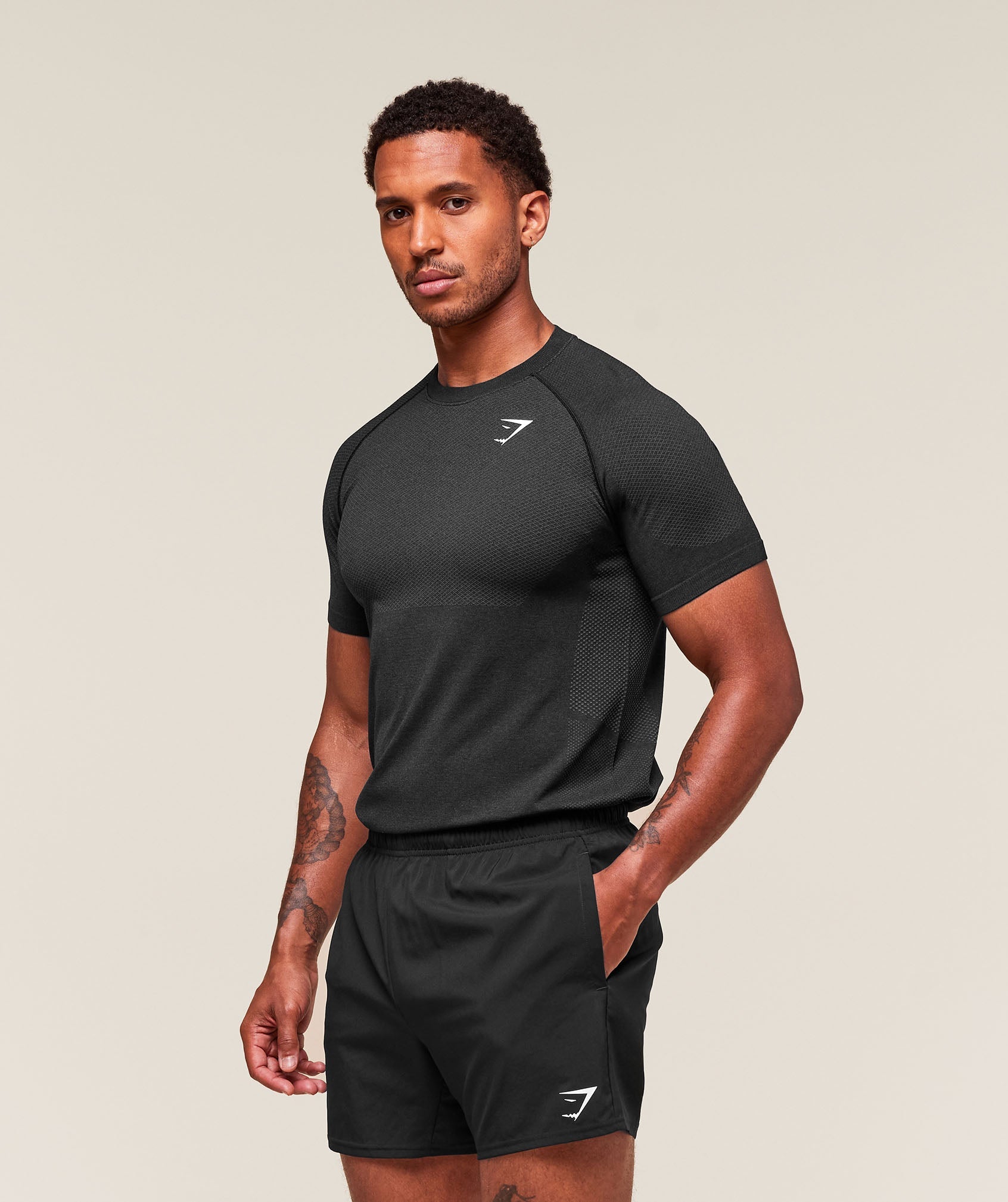 Gymshark Vital Seamless T-Shirt Black