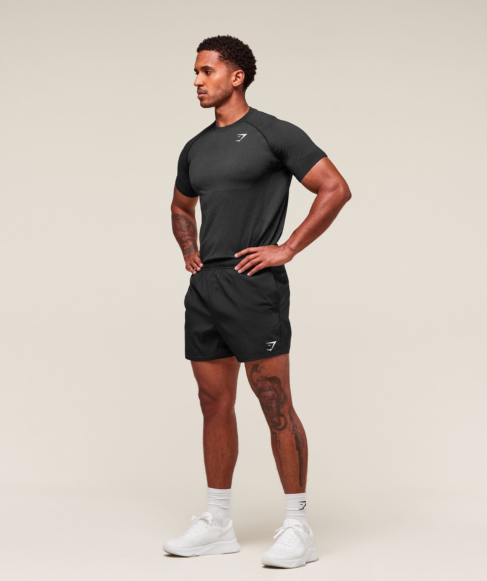 Gymshark Vital Seamless T-Shirt Black