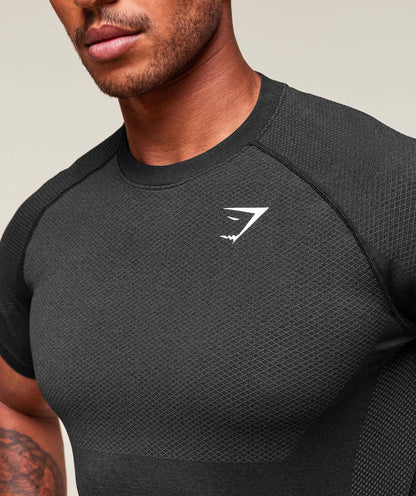 Gymshark Vital Seamless T-Shirt Black