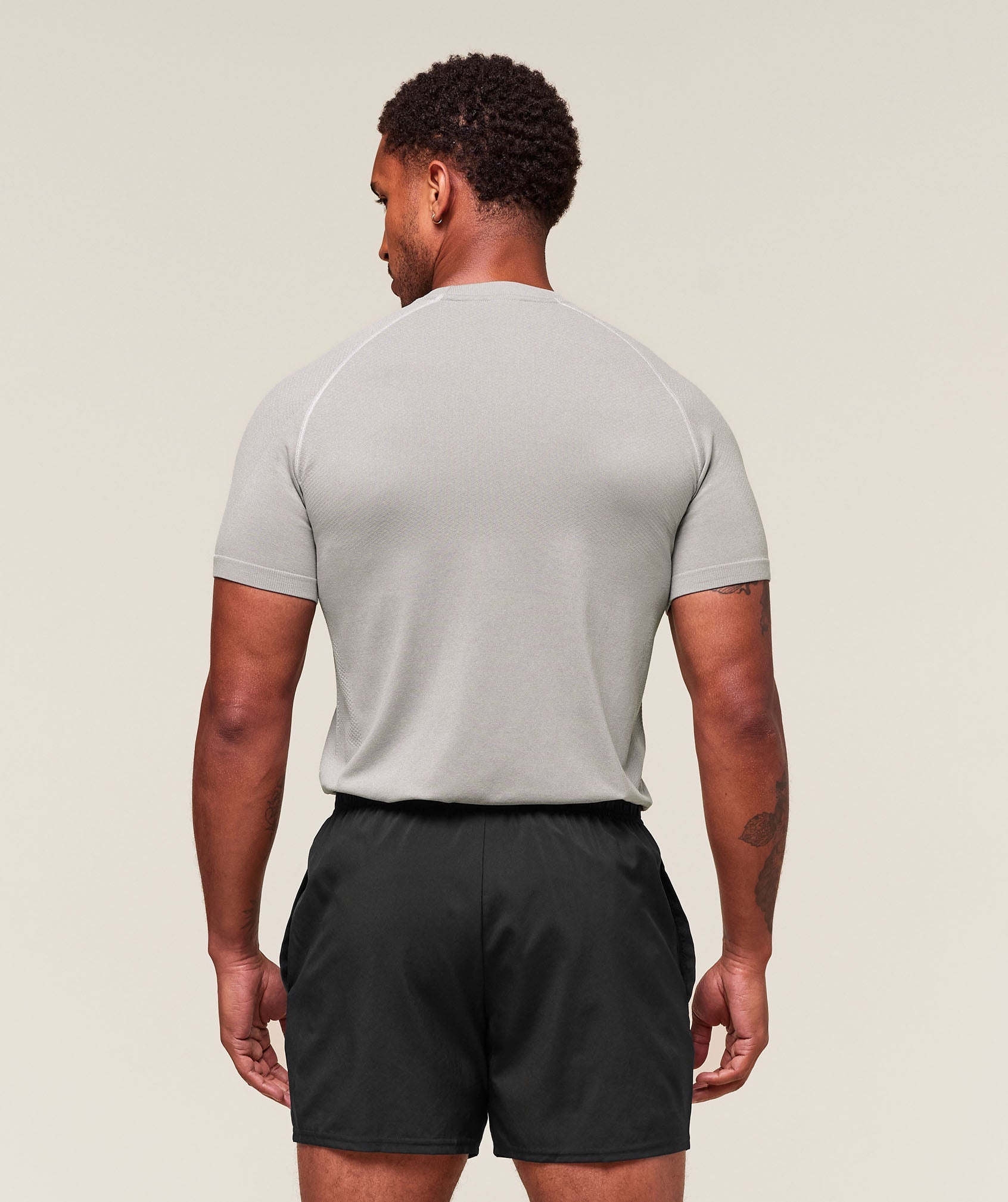 Gymshark Vital Seamless T-Shirt Light Grey