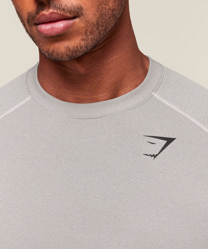 Gymshark Vital Seamless T-Shirt Light Grey