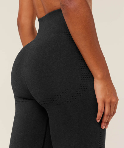 Women's Gymshark Vital Tall Leggings Black Marl