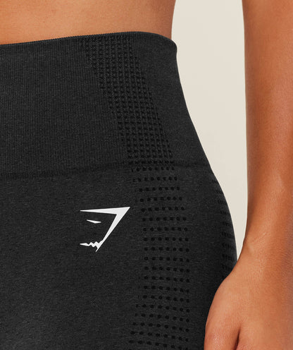 Women's Gymshark Vital Tall Leggings Black Marl