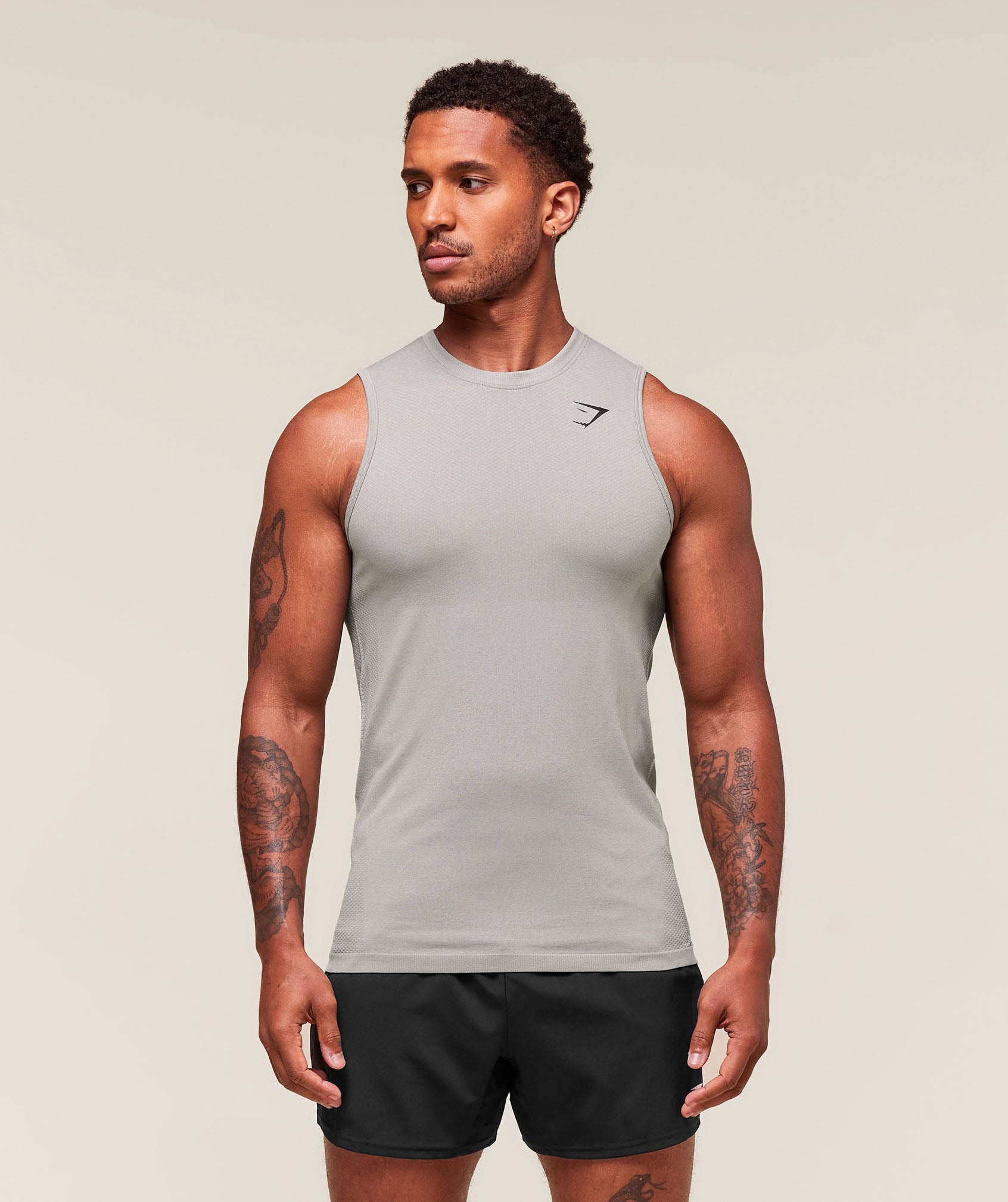 Gymshark Vital Tank Light Grey