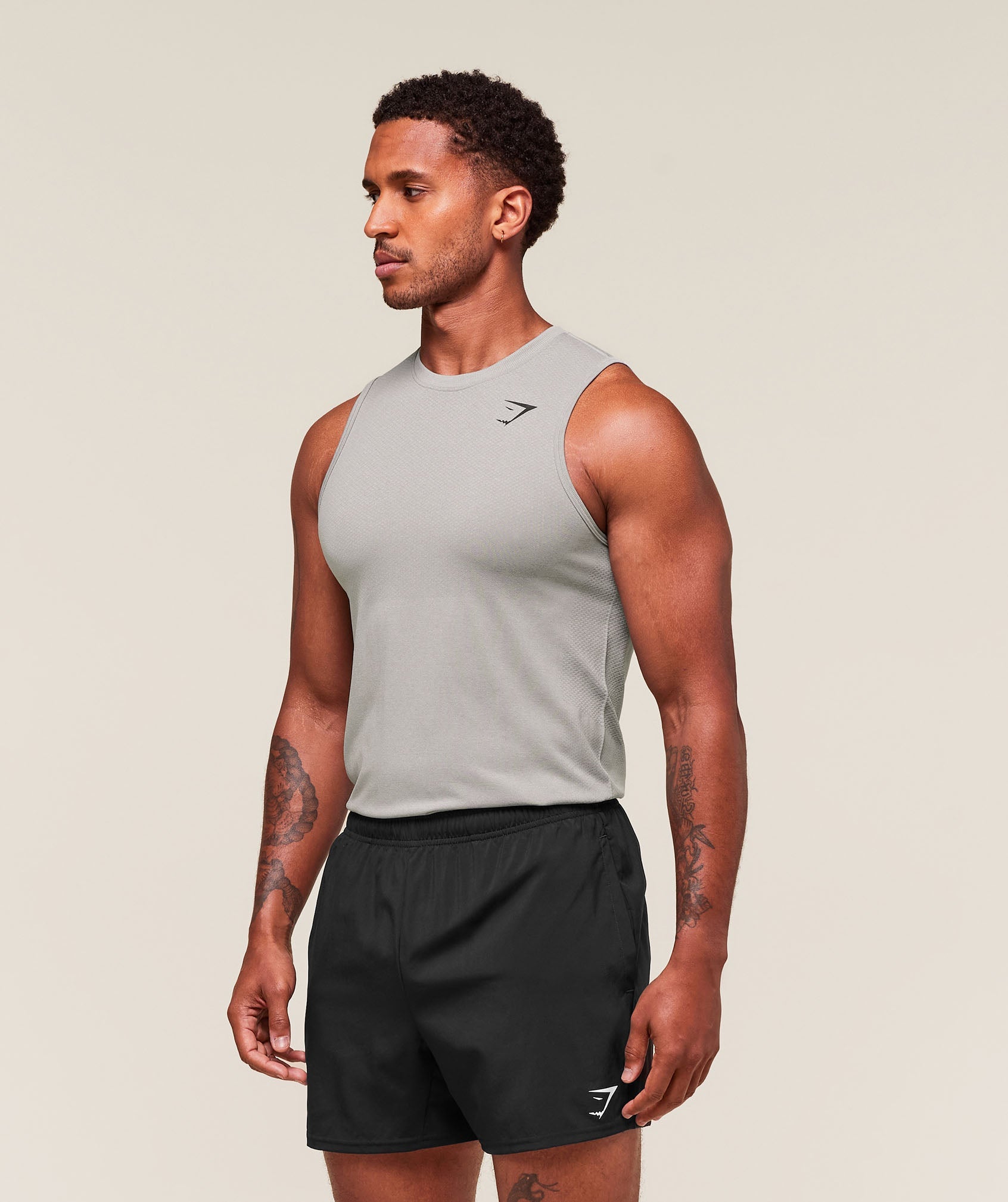 Gymshark Vital Tank Light Grey