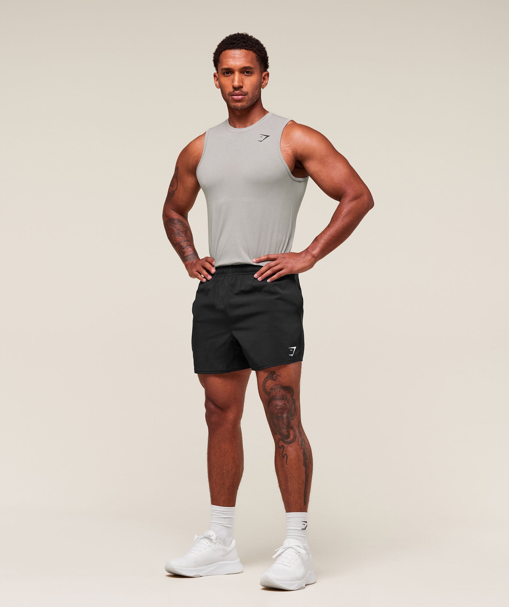 Gymshark Vital Tank Light Grey