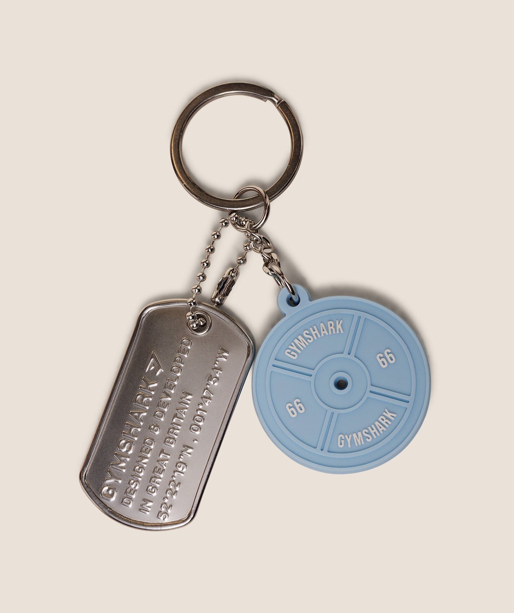 Women's Gymshark Weight Plate Charm Athletic Light Blue