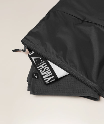 Women's Gymshark Wet Kit Bag Asphalt Grey