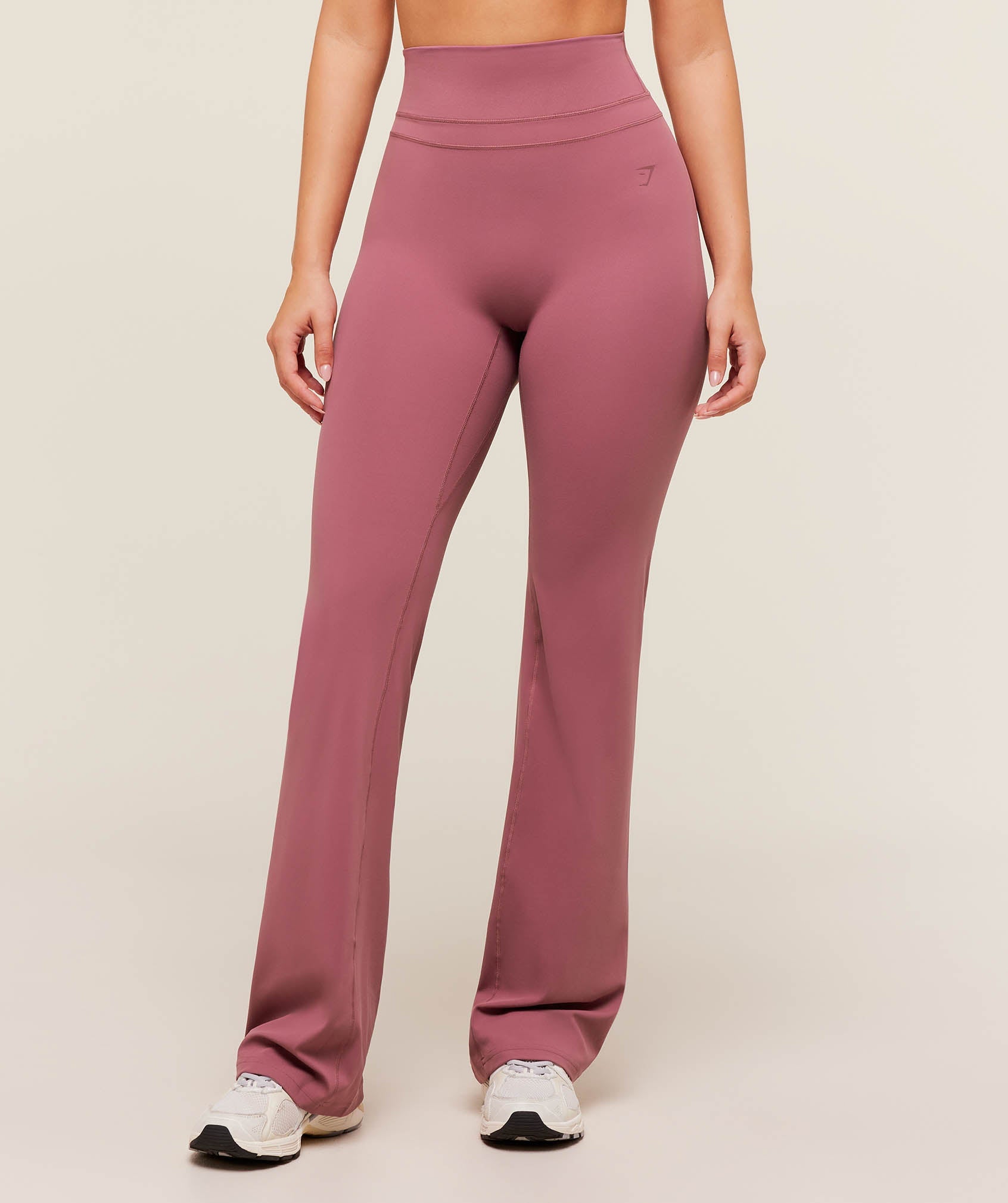 Women's Gymshark Whitney Regular Flared Legging Reset Pink