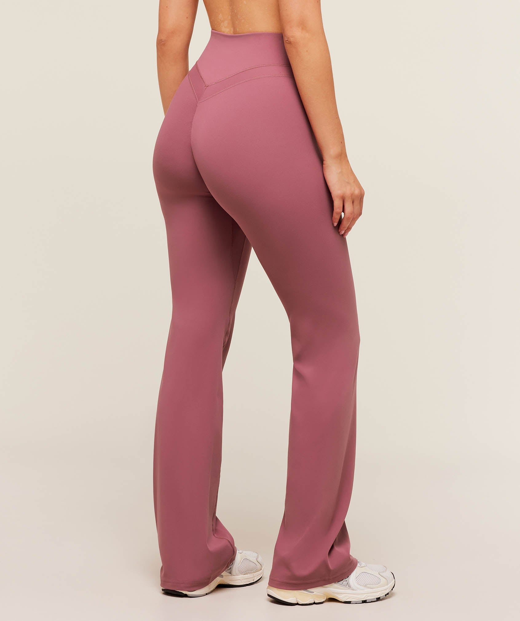 Women's Gymshark Whitney Regular Flared Legging Reset Pink