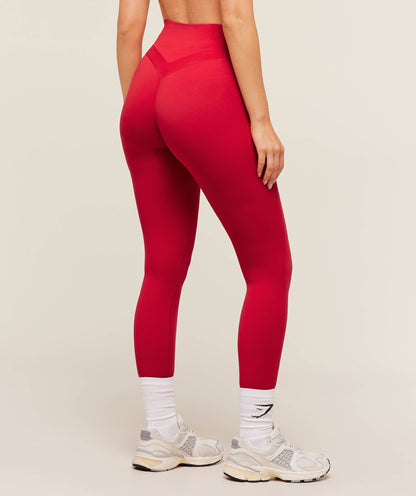 Women's Gymshark Whitney Leggings Carmine Red