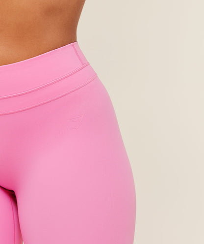 Women's Gymshark Whitney Mid-High Rise Leggings Focus Pink