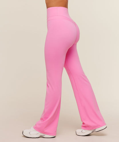 Women's Gymshark Whitney Short Flared Legging Focus Pink