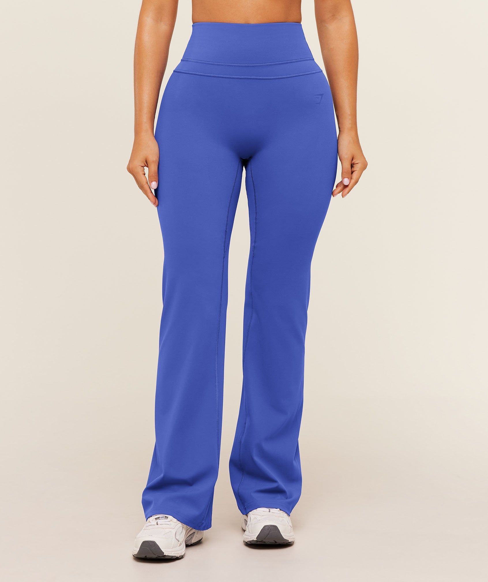 Women's Gymshark Whitney Short Flared Legging Force Blue