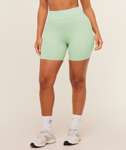 Women's Gymshark Whitney Shorts Clay Green
