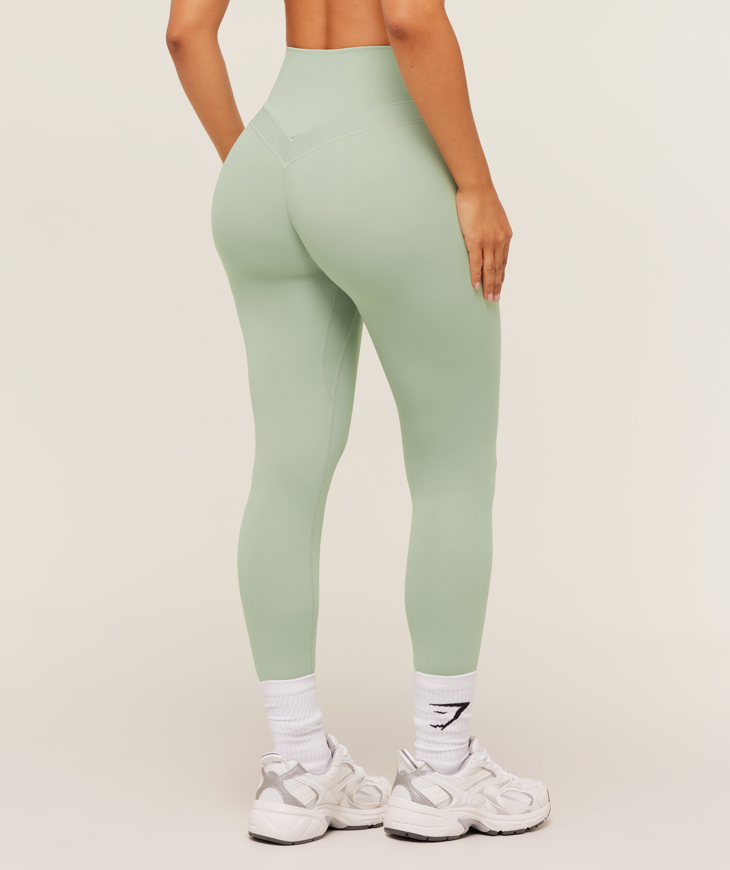 Women's Gymshark Whitney Short Legging Haze Green